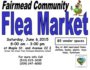 Flea Mkt flyer 6-6-15