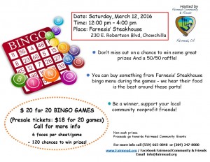 Bingo flyer 3-12-16