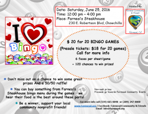 Bingo flyer 6-25-16